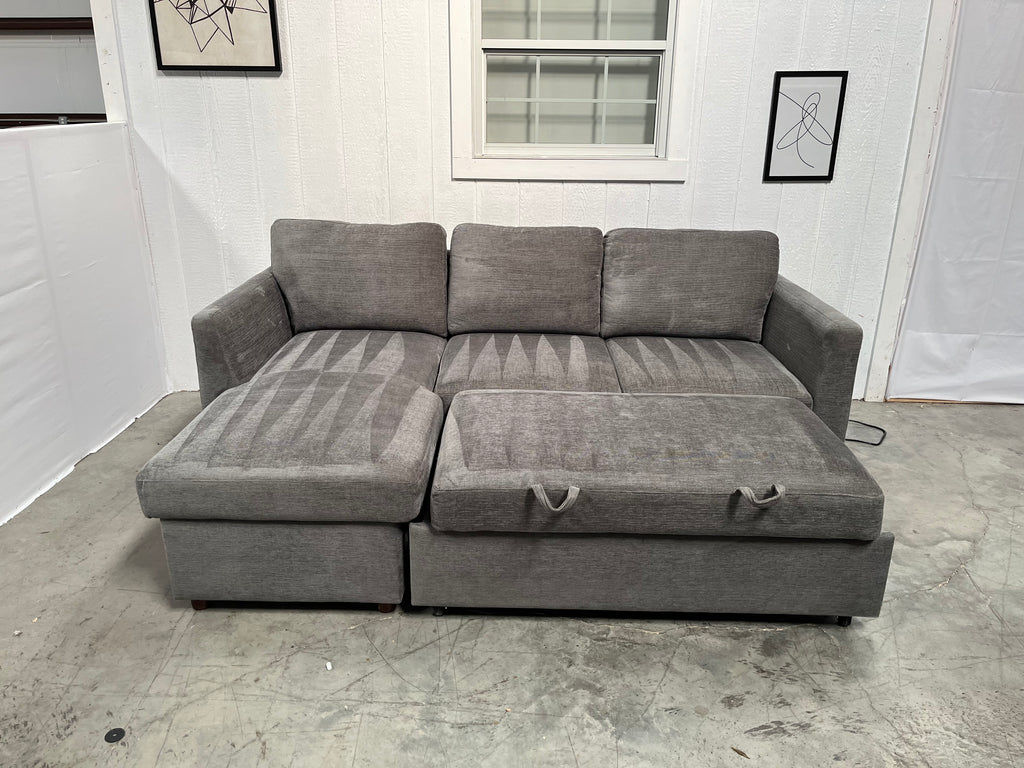 Gray Sleeper Sofa