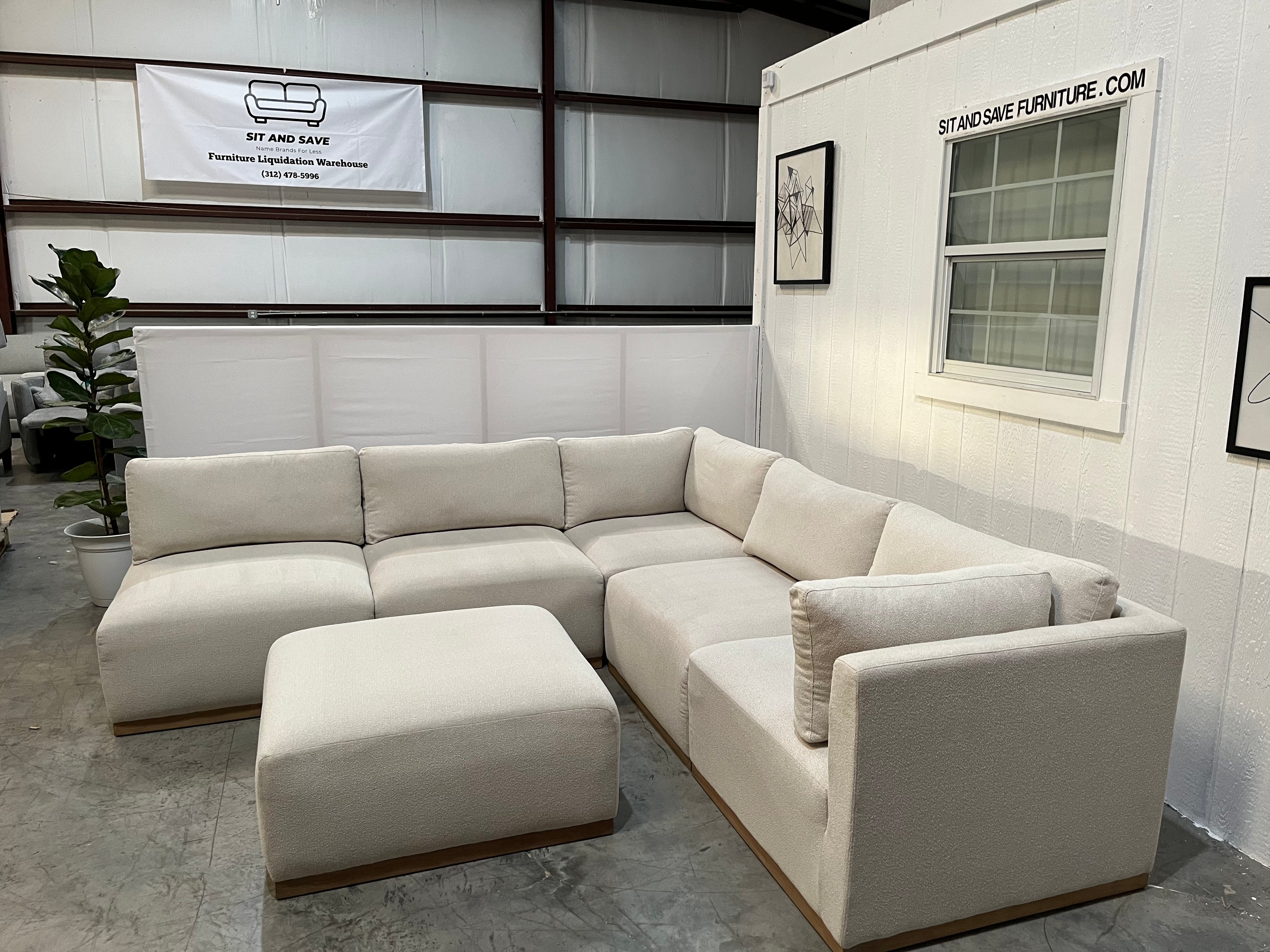 NEW OUT OF BOX - Off-White Modular Sectional